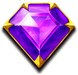 Purple gem symbol