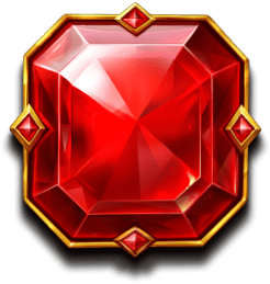 Red gem symbol